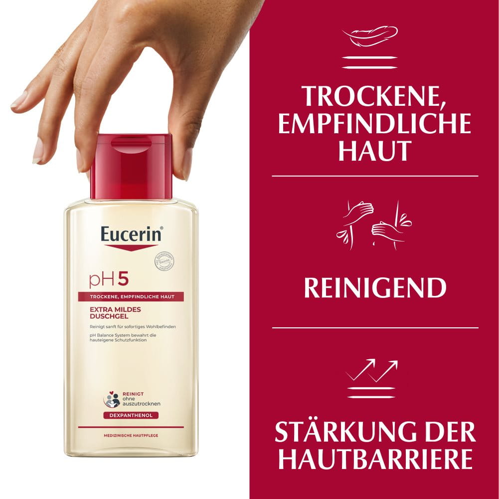 pH5 Duschgel zum Schutz vor Austrocknung | Eucerin